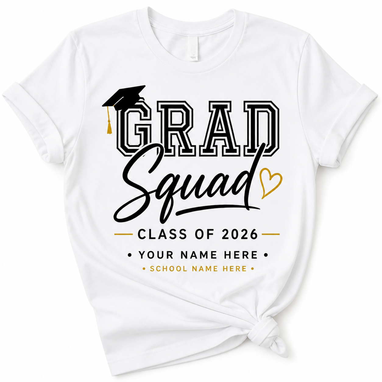 Grad Squad Shirt – Class of 2026