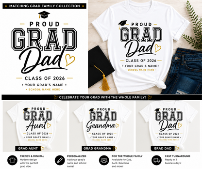 Grad Squad Shirt – Class of 2026